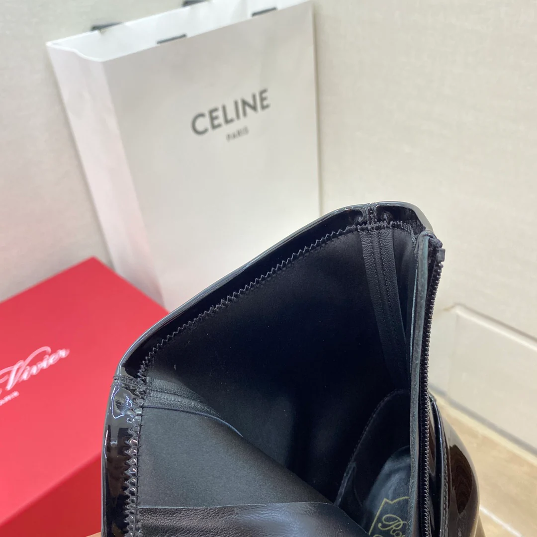 RV - Туфли на высоком каблуке с кристаллами Swarovski