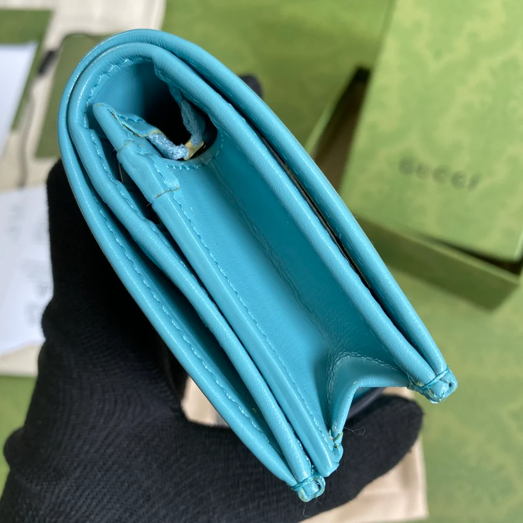 Gucci Jackie1961 系列拉链卡包短夹