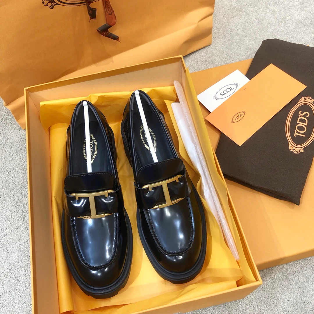 Лоферы на платформе Tods - 3