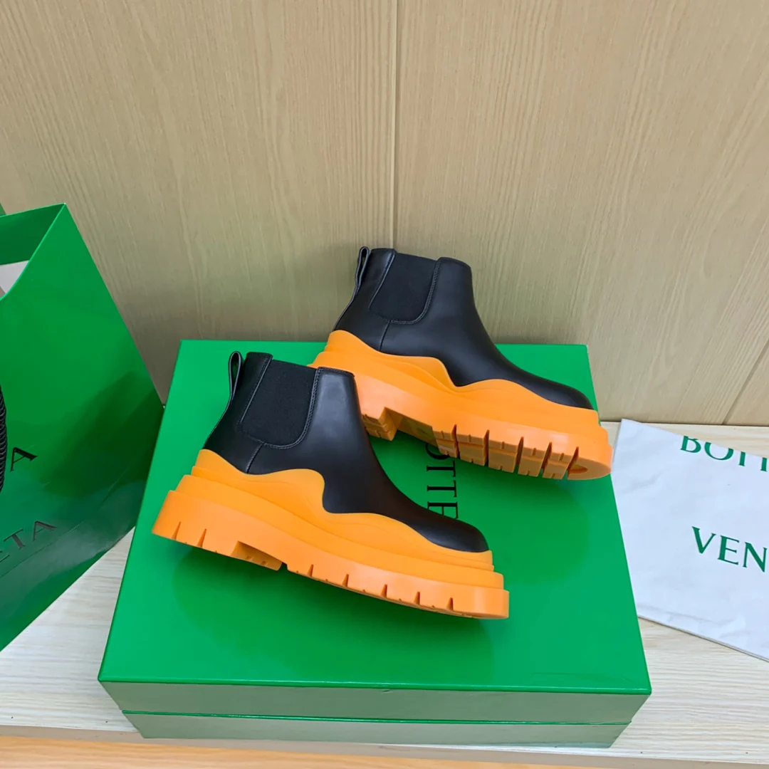 Новые ботильоны BV-22 осень/зима - оранжевая подошва
