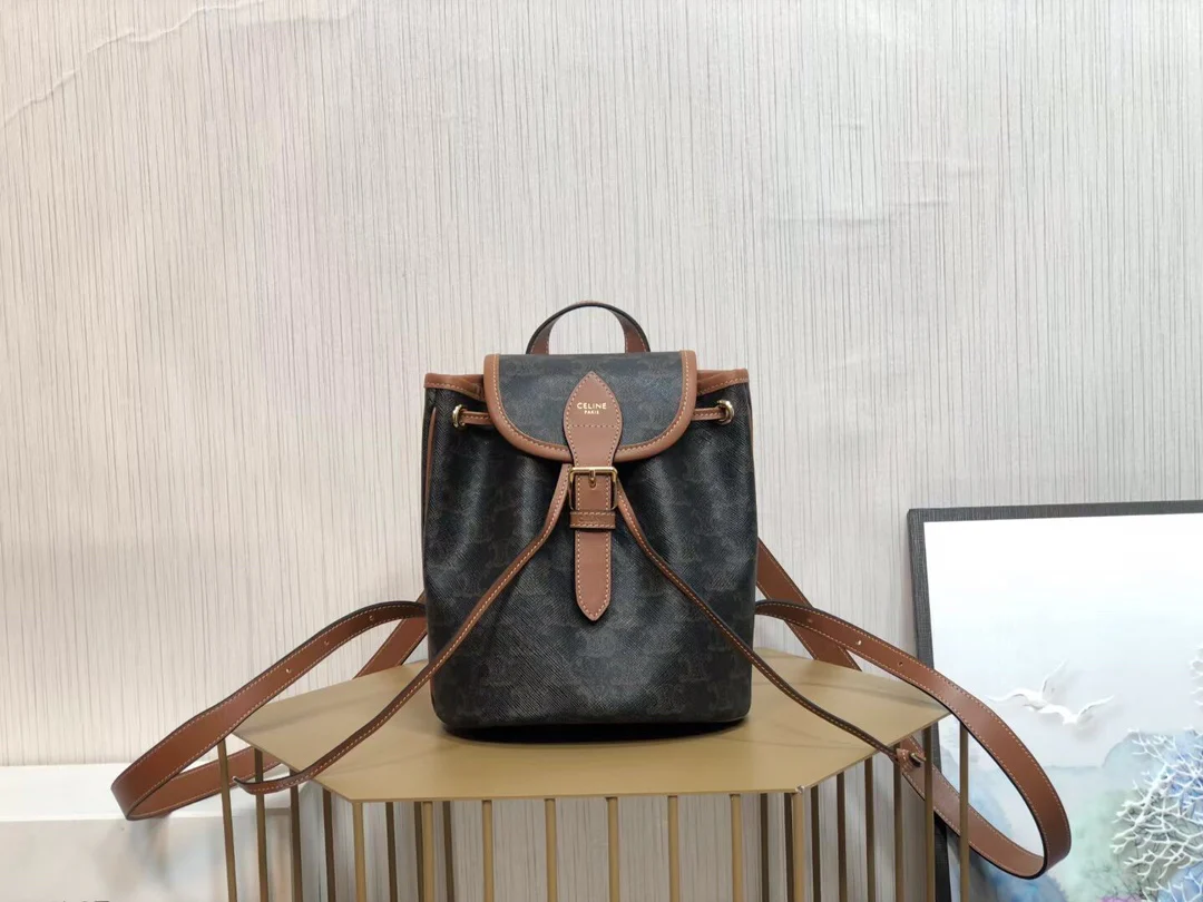 Мини-рюкзак Celine-folco-triomphe-холст