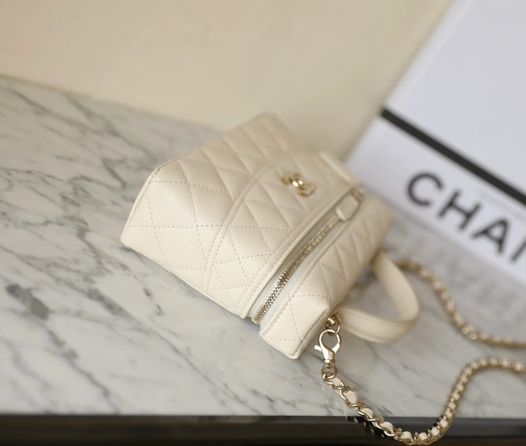 Клатч Chanel LP Box Clutch - кремовый
