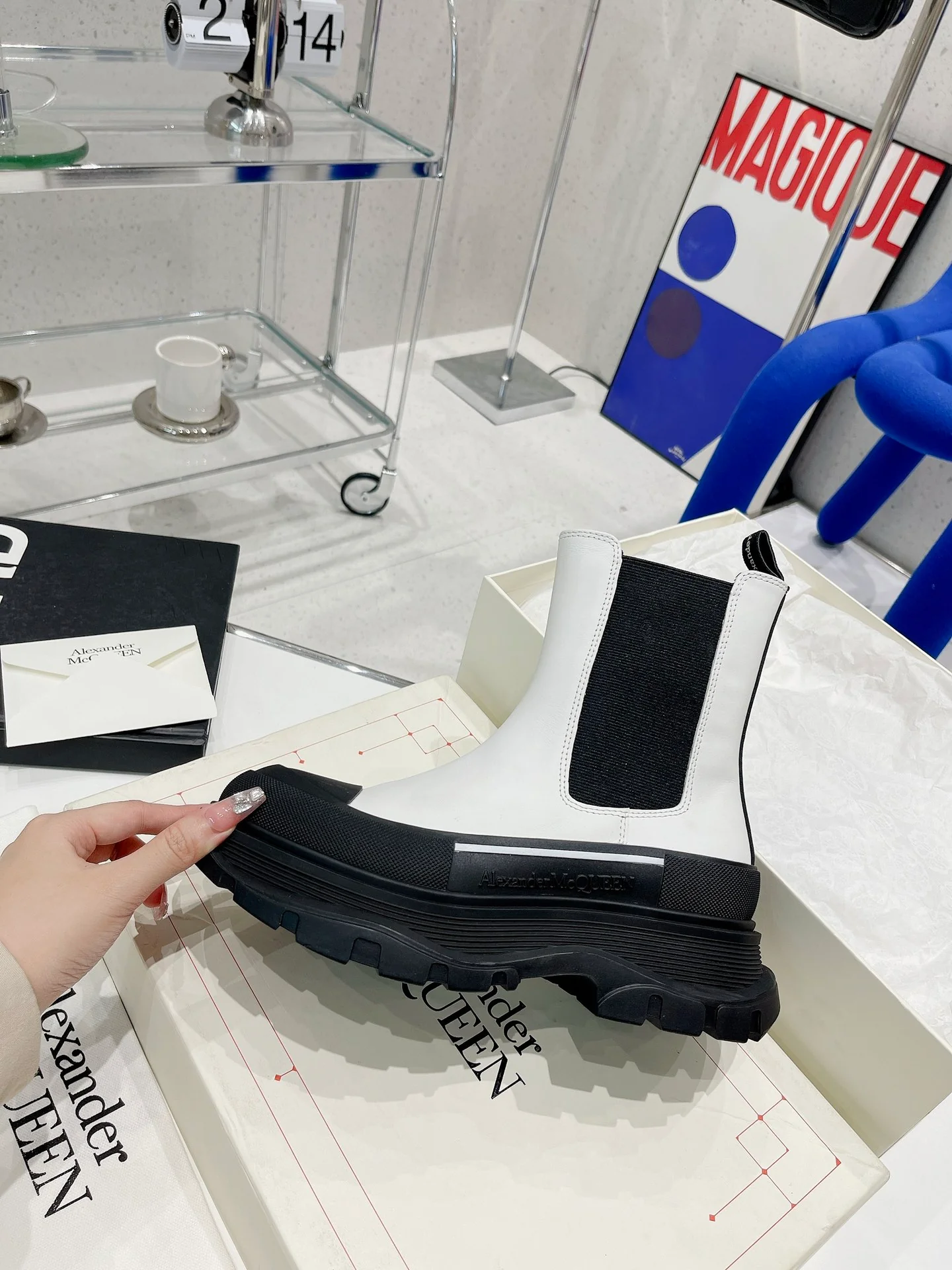 Коллекция McQueen 2022 года с подиума - Ботильоны - 1