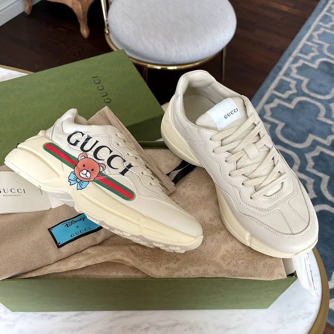 Кроссовки Gucci Kai Bear Limited Edition - обувь для пап.