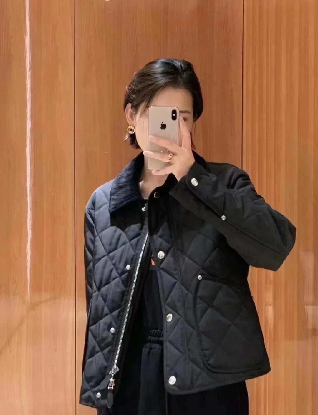 Пальто Burberry осень/зима - Классическая клетка, вельветовый воротник - 1 шт.