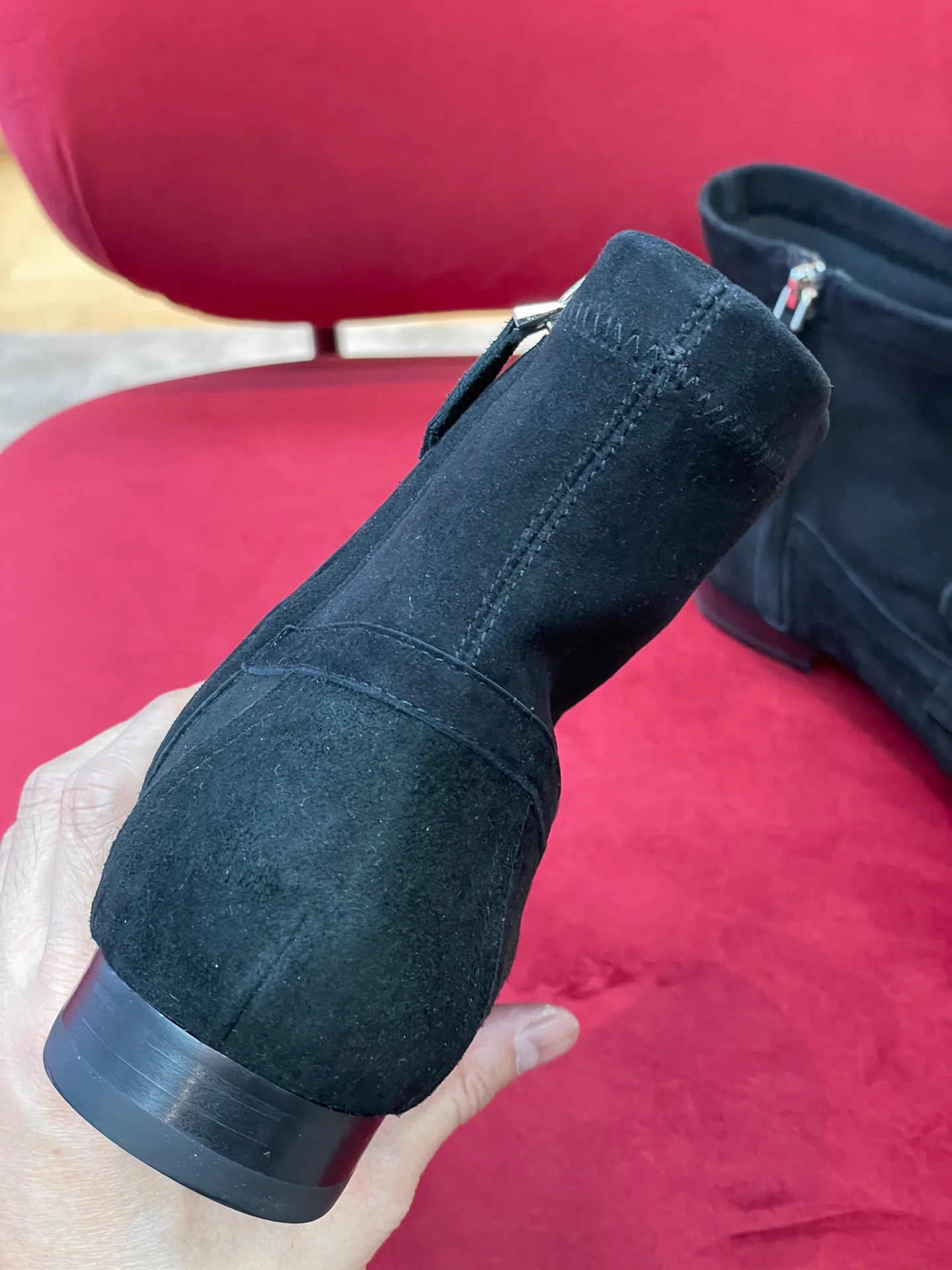 низкие замшевые лоферы Hermes