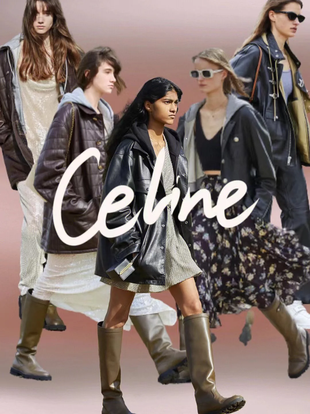 Новинка сезона осень/зима 2022 от Celine - Ботинки на платформе - Фотографии вживую