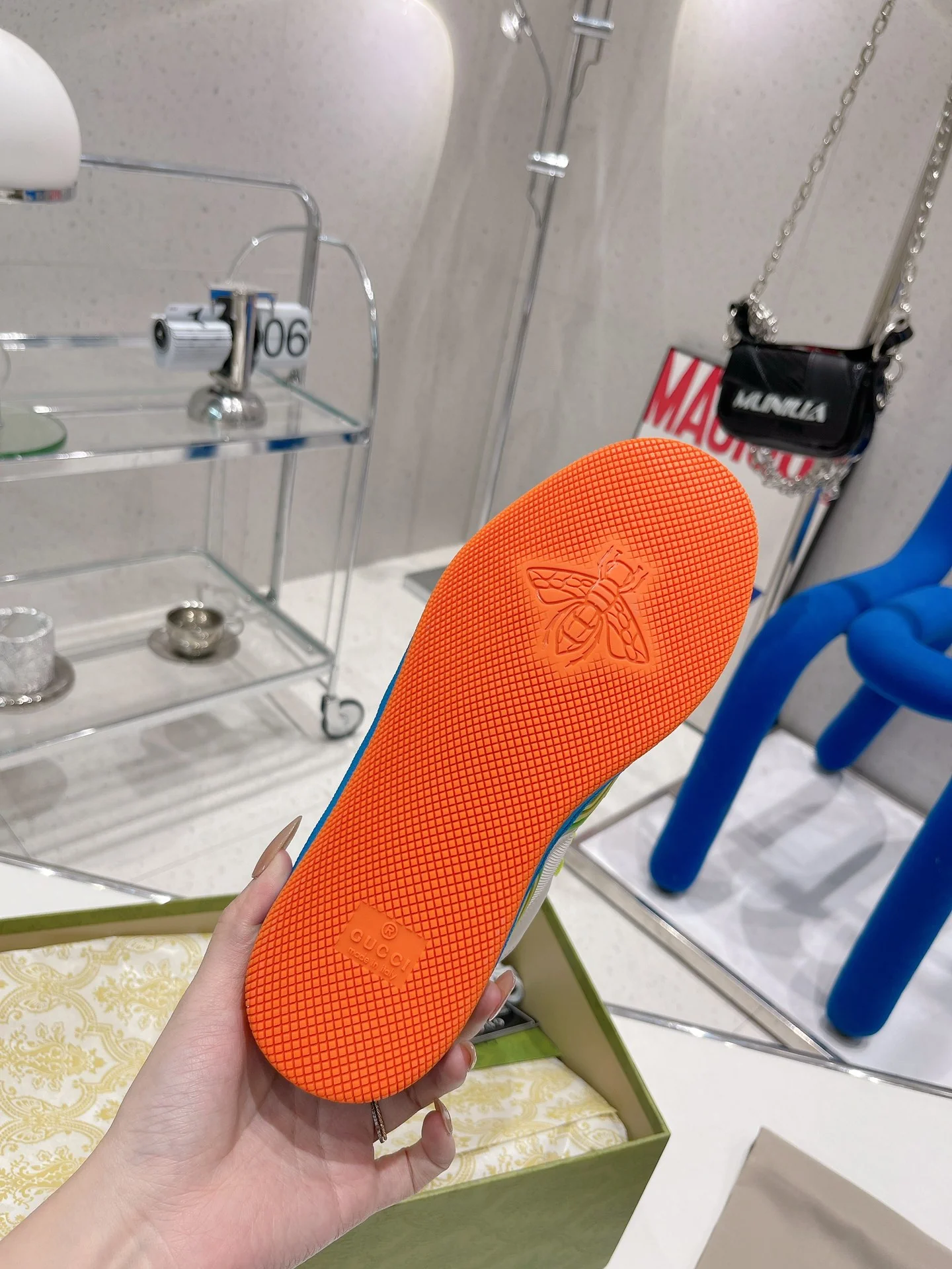 Gucci - Белые кроссовки - Кроссовки - Повседневная обувь - 18