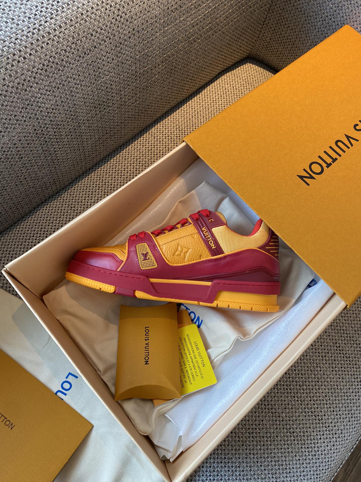 Обувь LV - кроссовки LV Trainer - 29