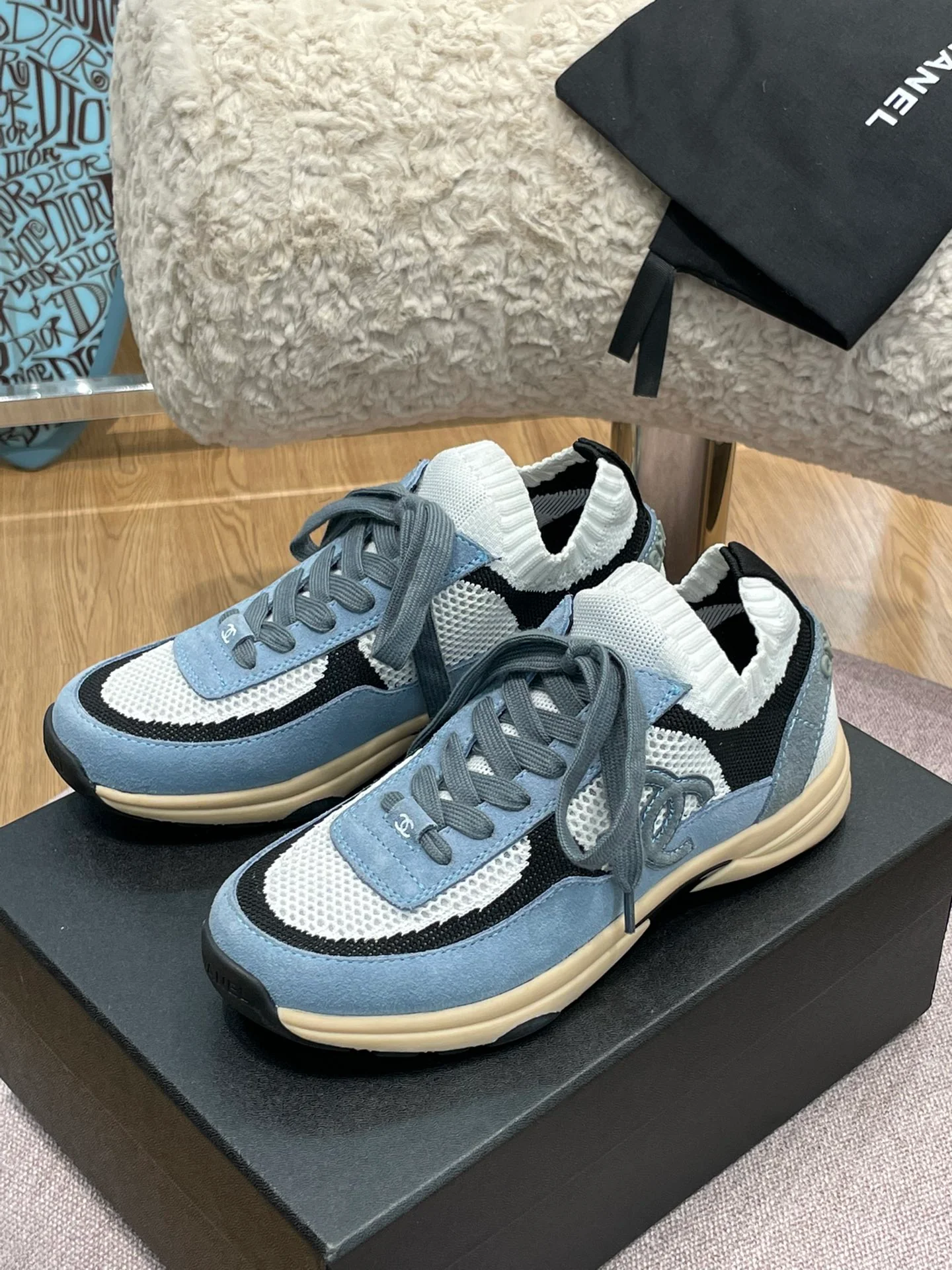 Chanel - Массивные туфли - Кроссовки - 3