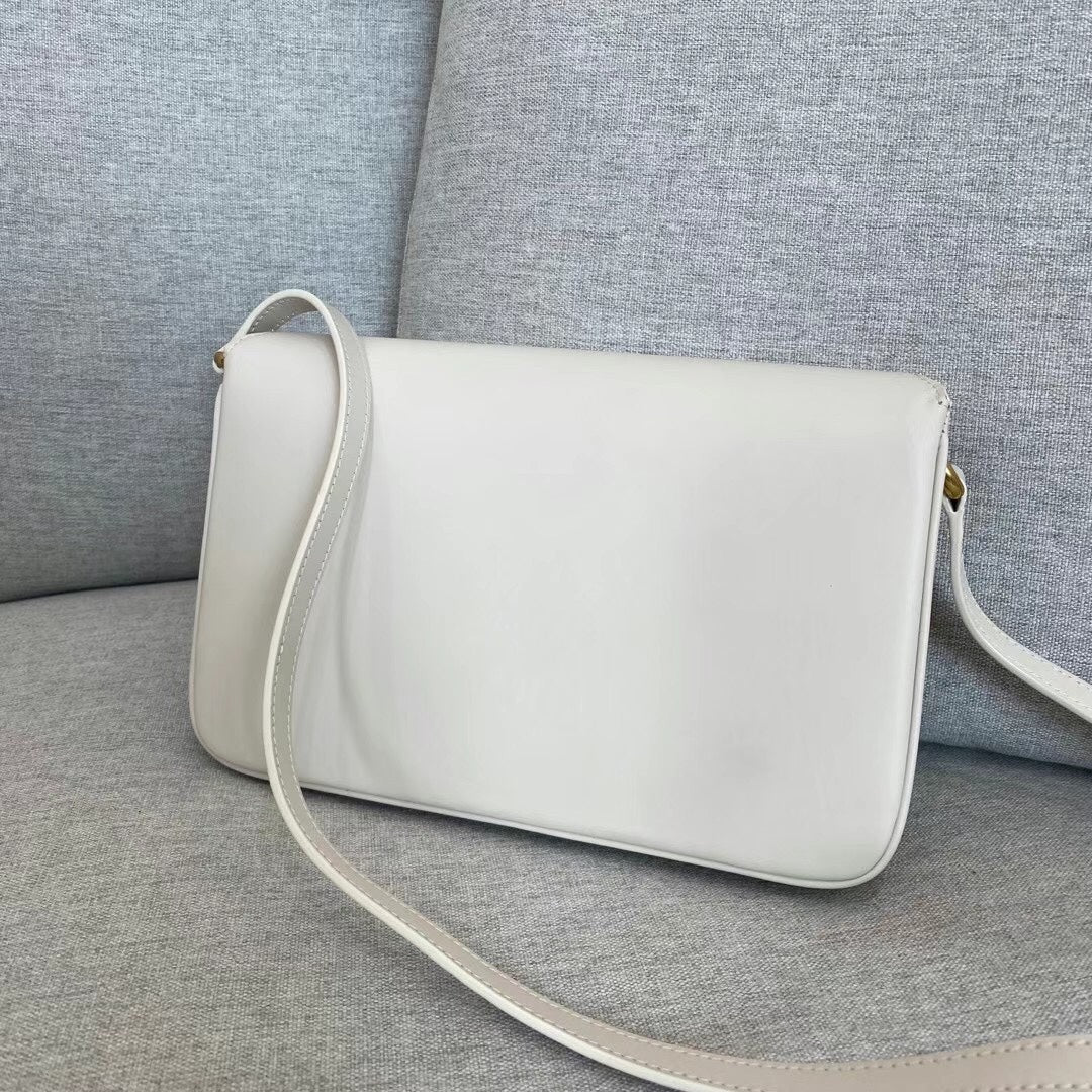 Сумка YSL Maillon - белая