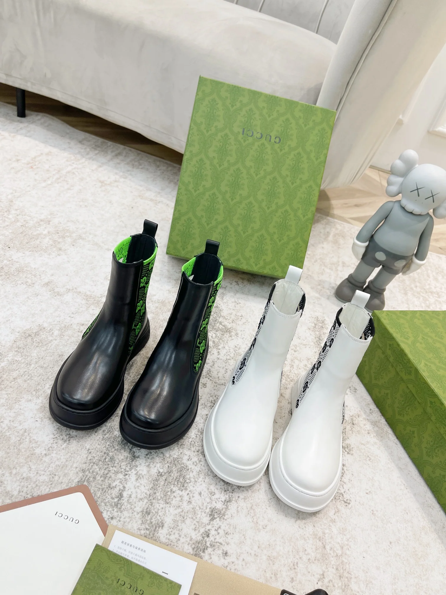 Новинка сезона осень/зима 2022 от Gucci - Ботильоны - 4