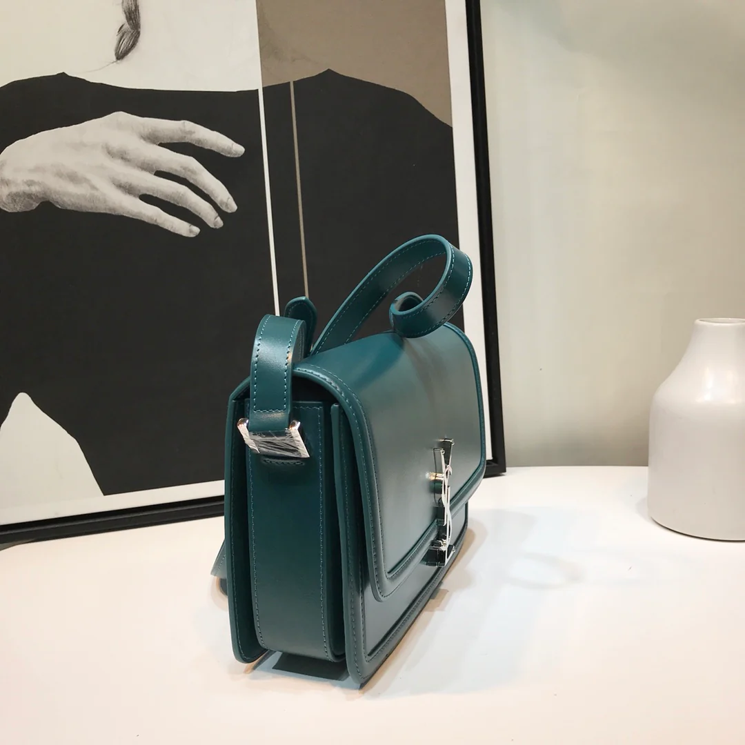 Сумка YSL Solferino Tofu - Зеленый - 23см