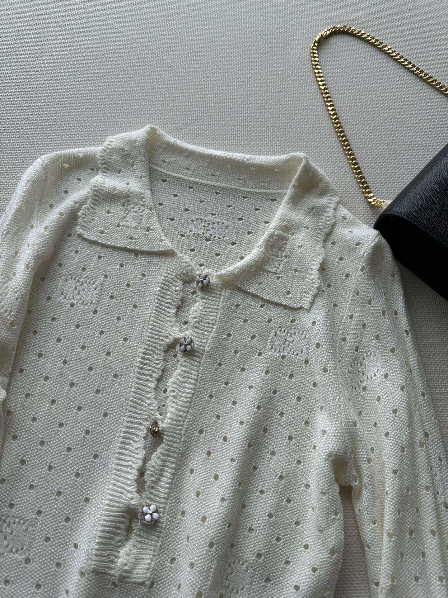 Платье в стиле Chanel - 2403 - Новое платье для ранней весны - Абрикосовое