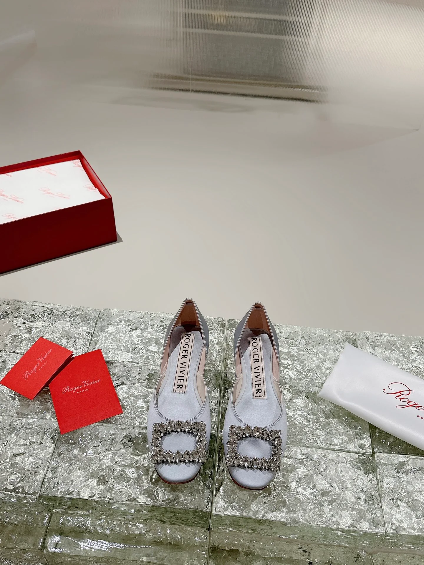 Туфли с квадратным носком и пряжкой - 2024 - балетки - синие