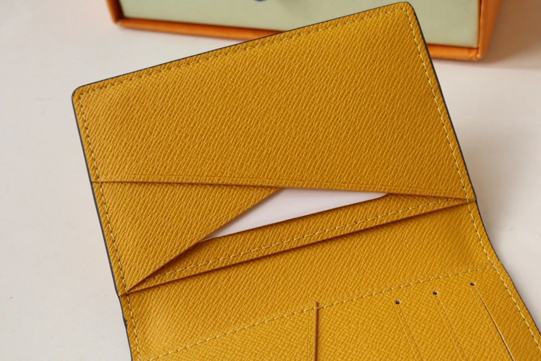 LV-m80614-Осенне-зимний новый карманный кошелек в желтую клетку