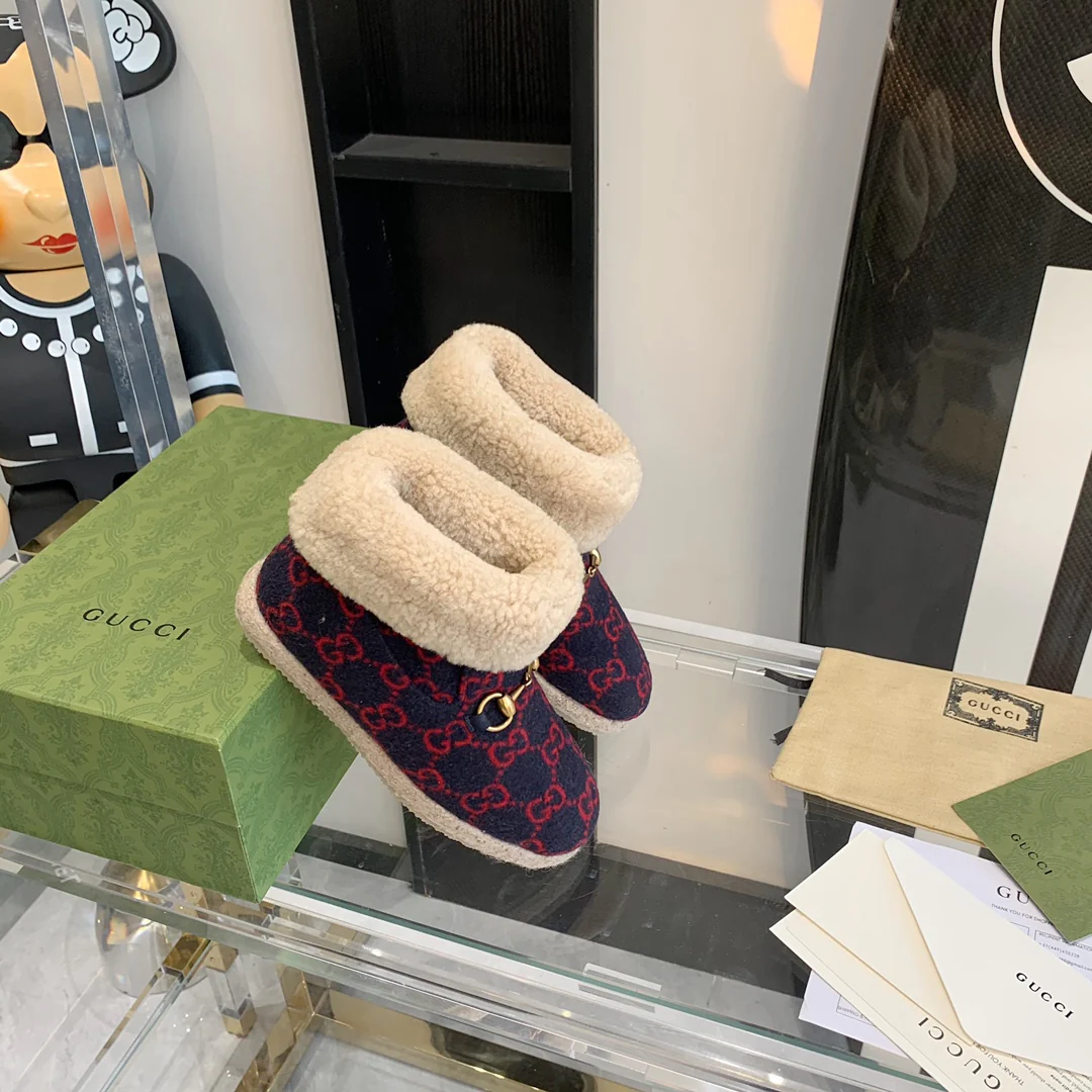 Снежные сапоги Gucci — модель унисекс