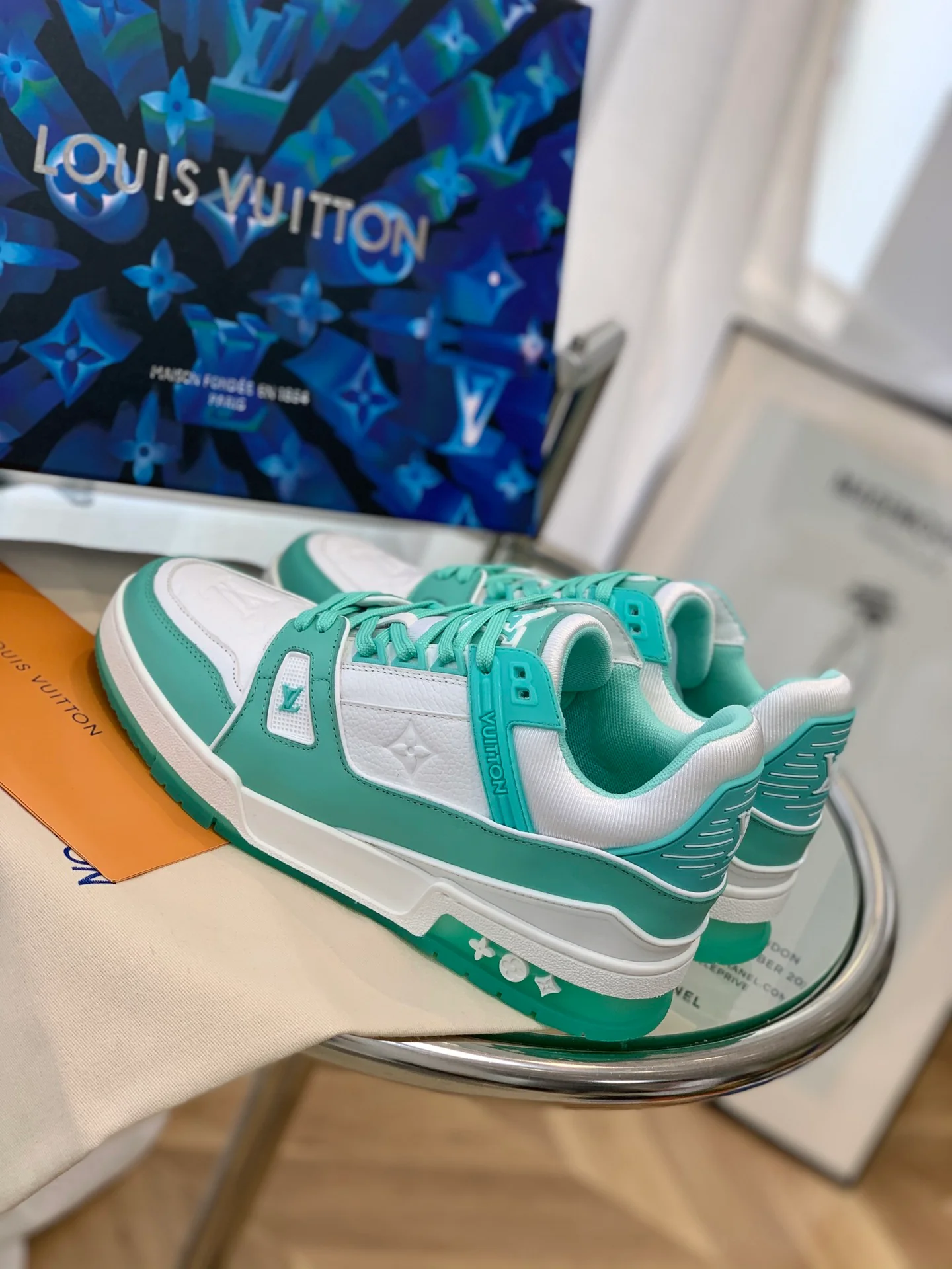 Кроссовки LV Trainer Series - Унисекс - Лейк-Грин