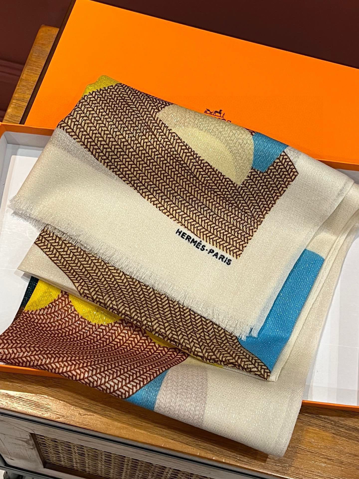 Шарф для прыжков на пони Hermes 2024 110-200