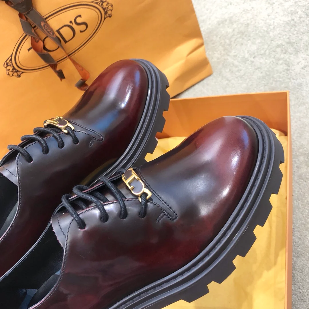 Лоферы на платформе Tods - 5