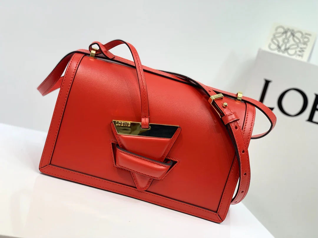 Треугольная сумка Loewe - Телячья кожа - Маленькая - 5