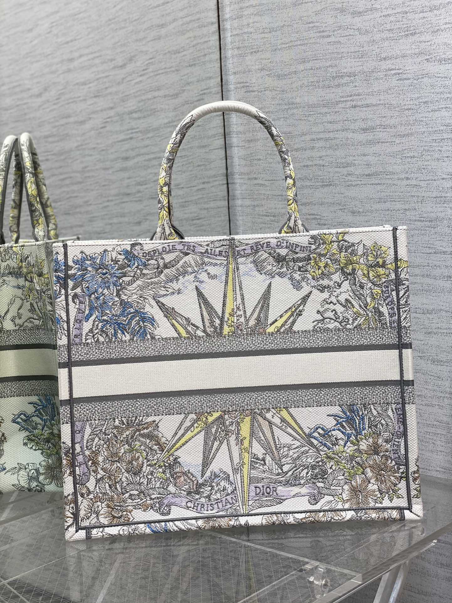 Сумка-тоут Dior Book Tote, восьмиугольная серия, большой размер 41-5 см.