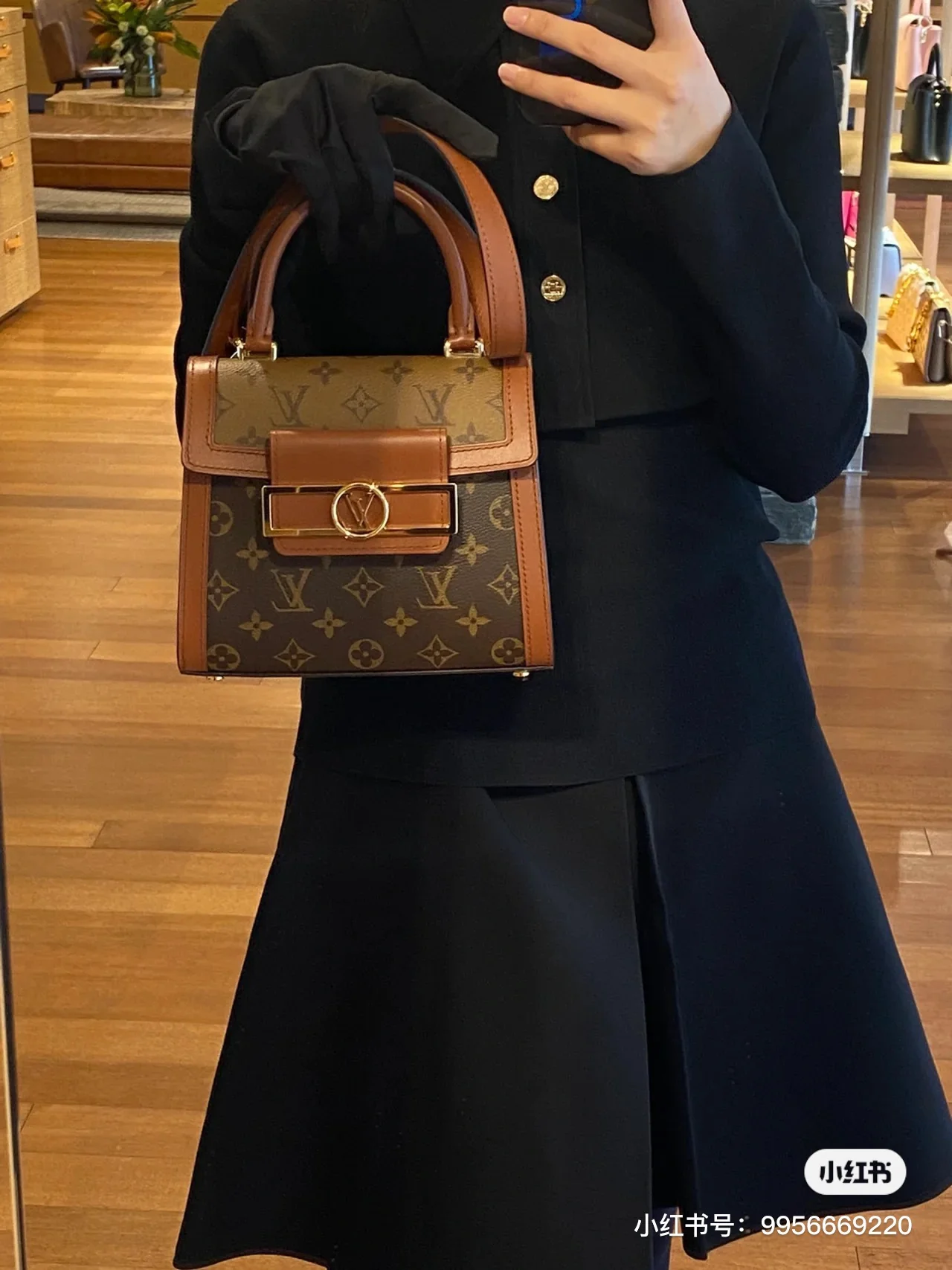 m46751-LV-dauphine-capitale-handbag/crossbody bag