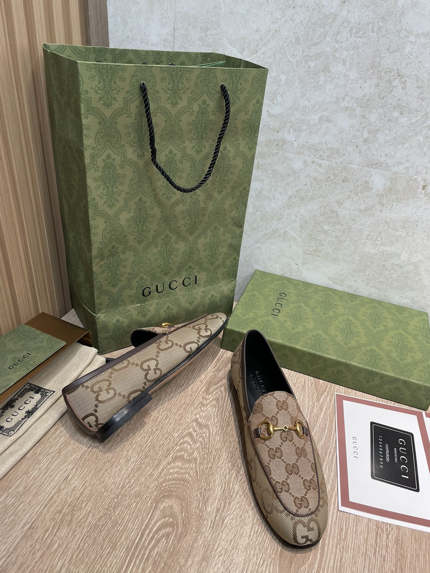Лоферы на платформе Gucci - 5