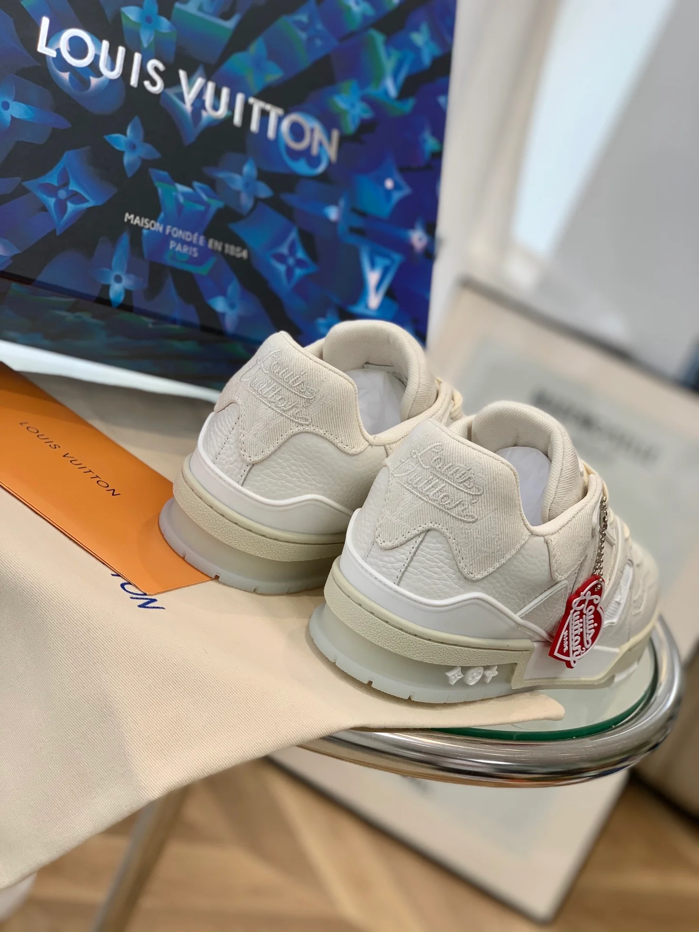 Кроссовки LV Trainer Series - Унисекс - Off-white