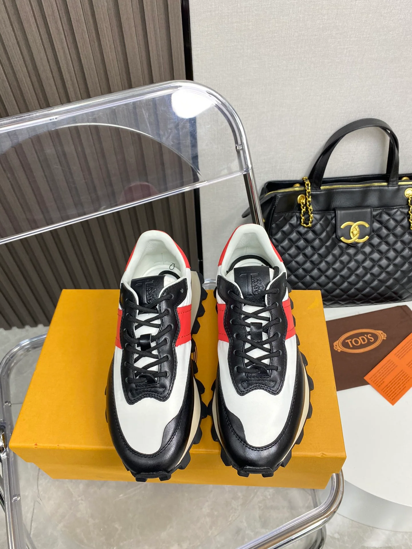 Tods - Повседневная обувь - Кроссовки - Черно-красные