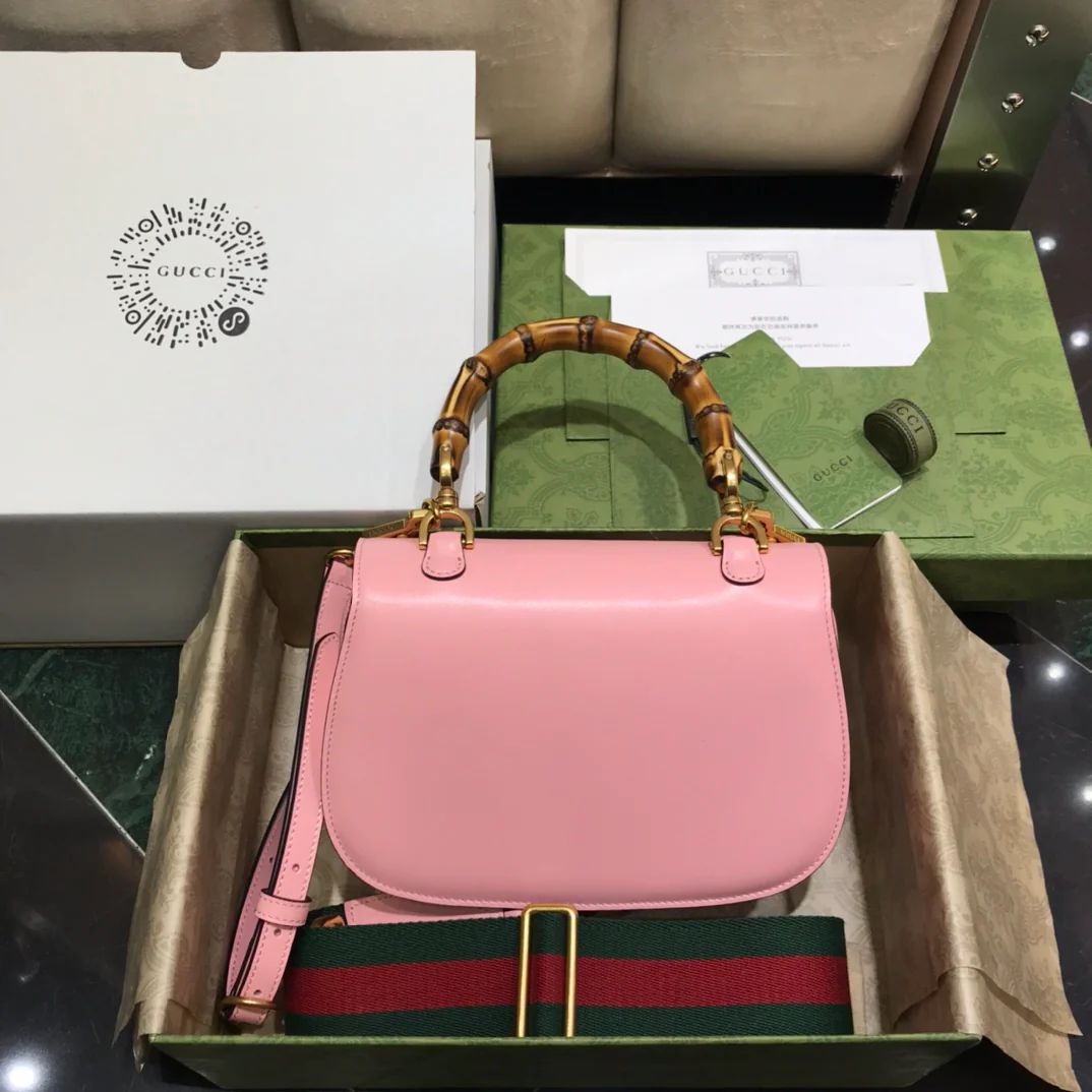 Сумка Gucci Aria Fashion Aria из бамбука, 2