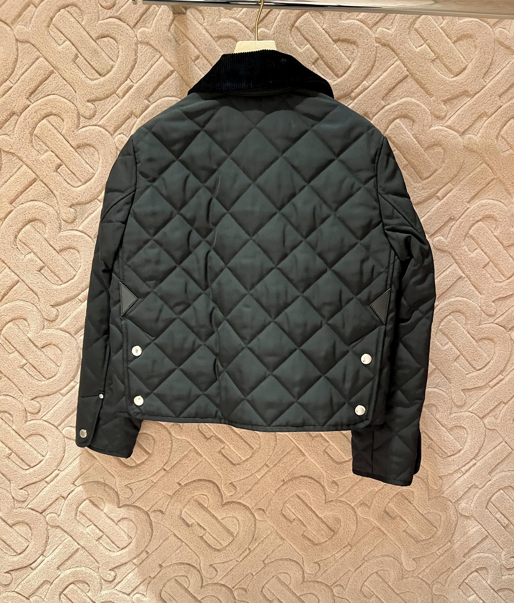 Пальто Burberry осень/зима - Классическая клетка, вельветовый воротник - 1 шт.