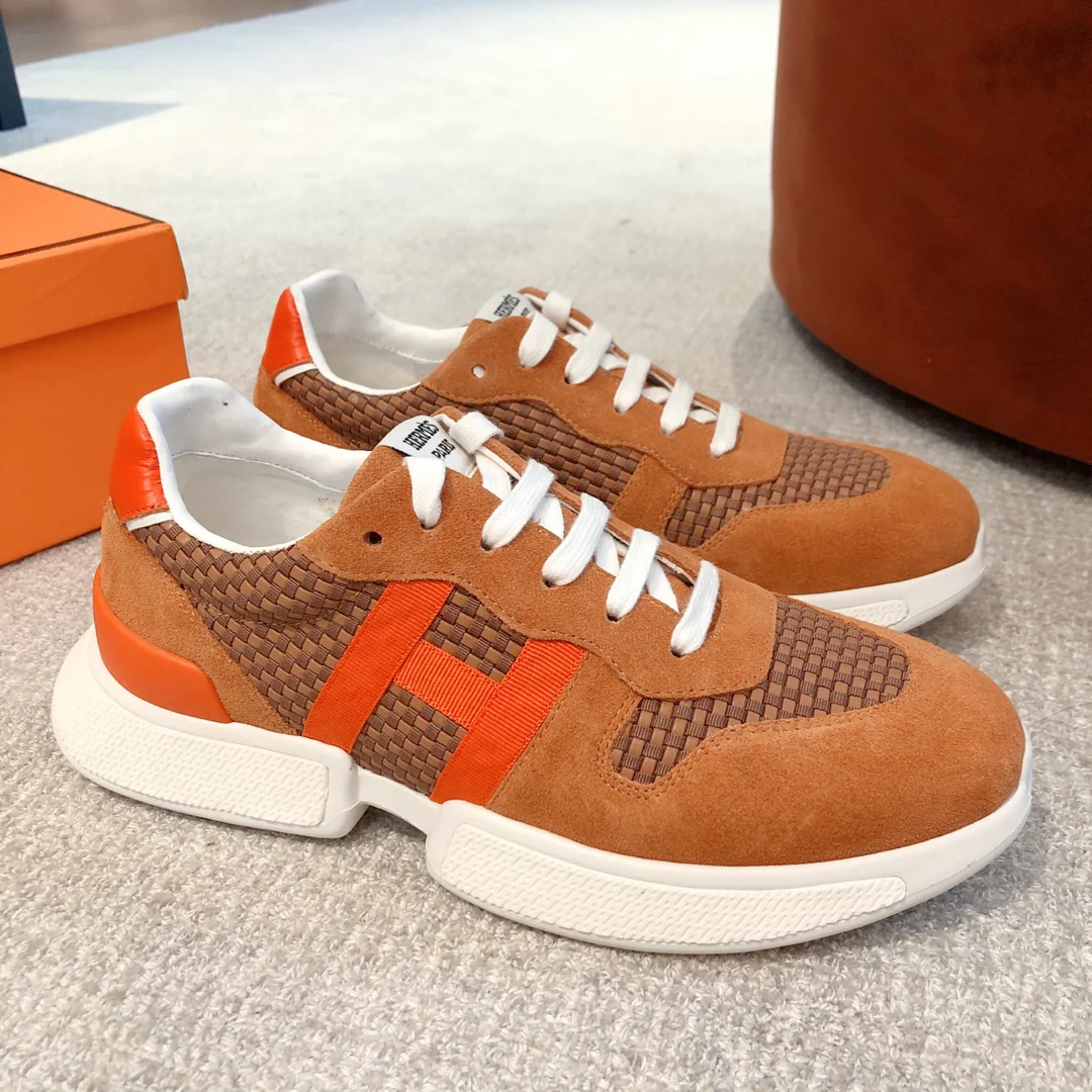 Новинки весенней коллекции Hermes 2022 года - Спортивная и повседневная обувь - Мужская - 8