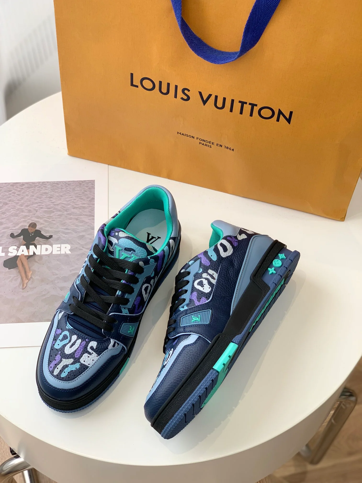 Кроссовки LV Trainer Series - Унисекс - Камуфляж