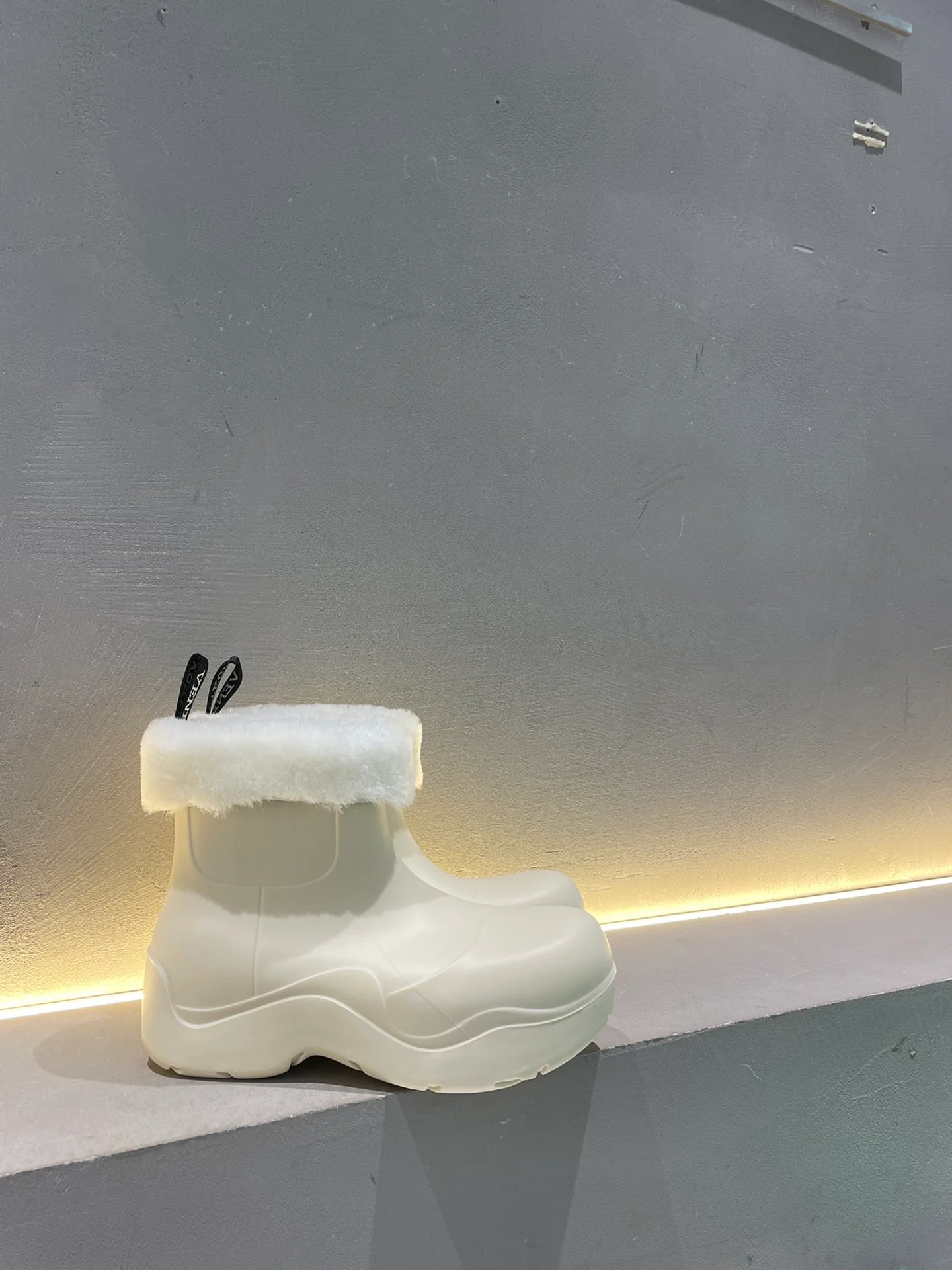 BV - Шерстяные зимние сапоги - Белые