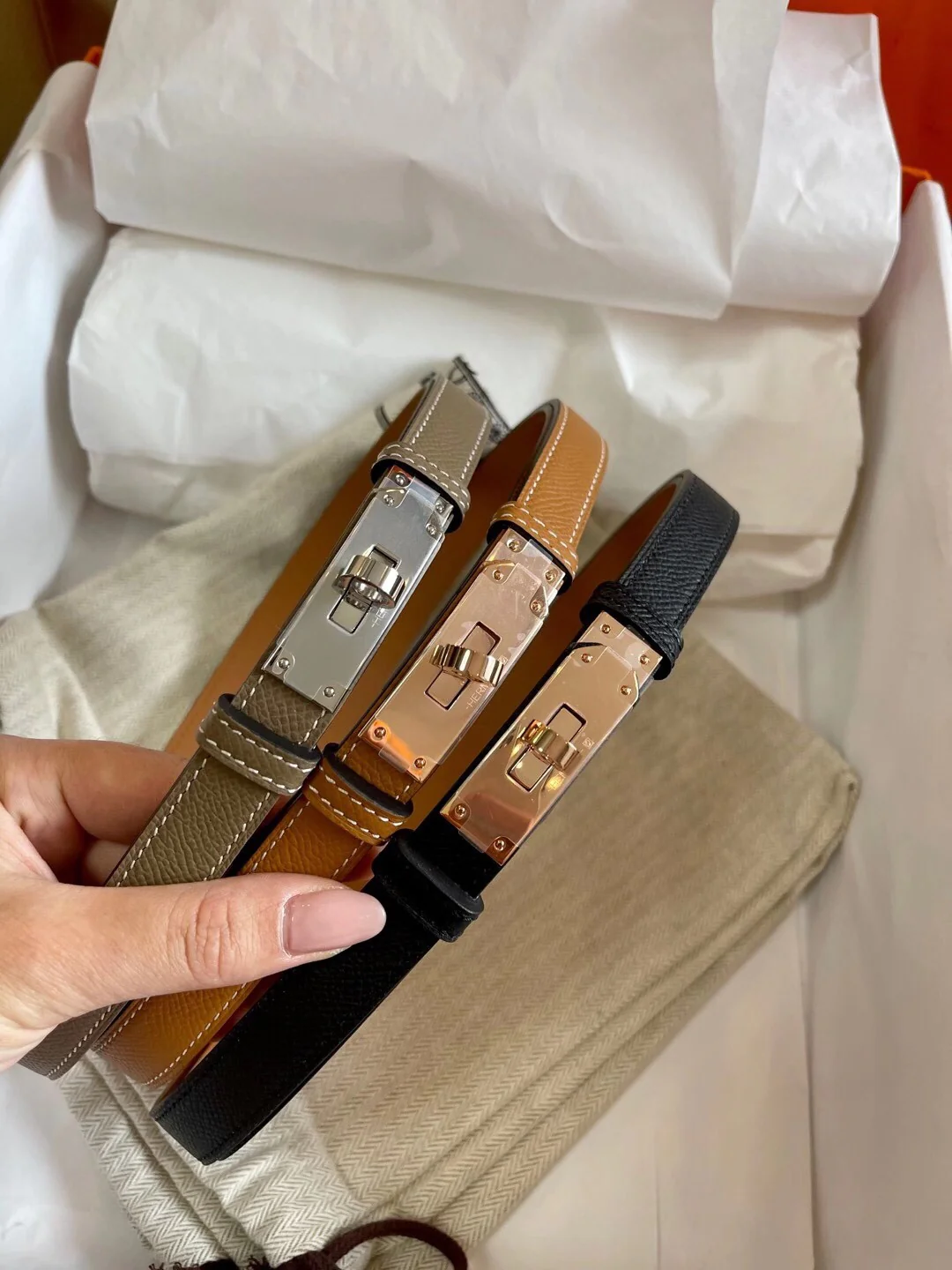 Ремень Hermes Kelly