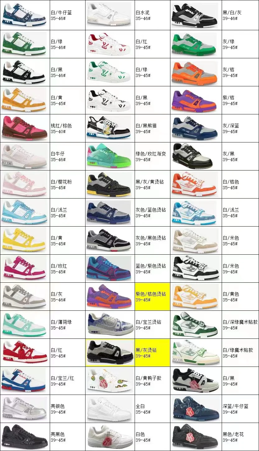 Кроссовки LV Trainer Series - Спортивная обувь - Унисекс - Изображение коллекции