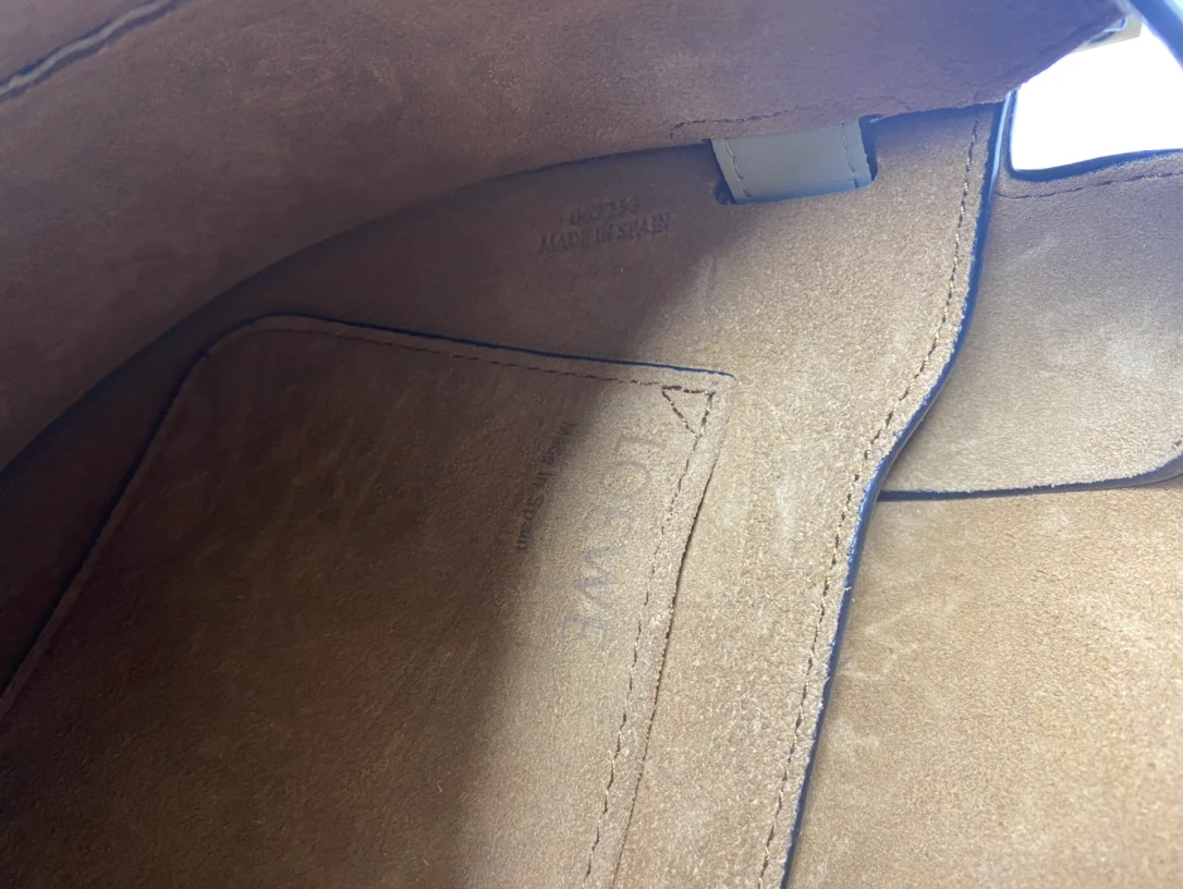 Сумка-седло Loewe-gate Letter с широким плечевым ремнем - маленькая - 2 шт.