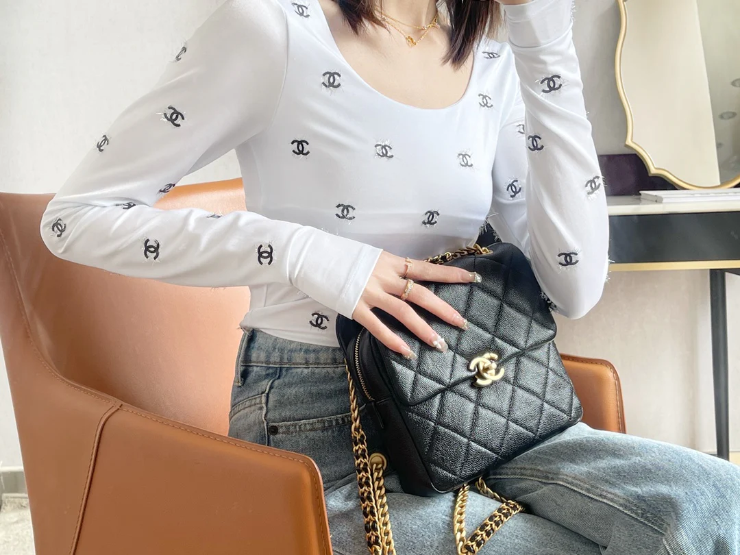 Винтажный рюкзак Chanel весна/лето 2022 - 20 см