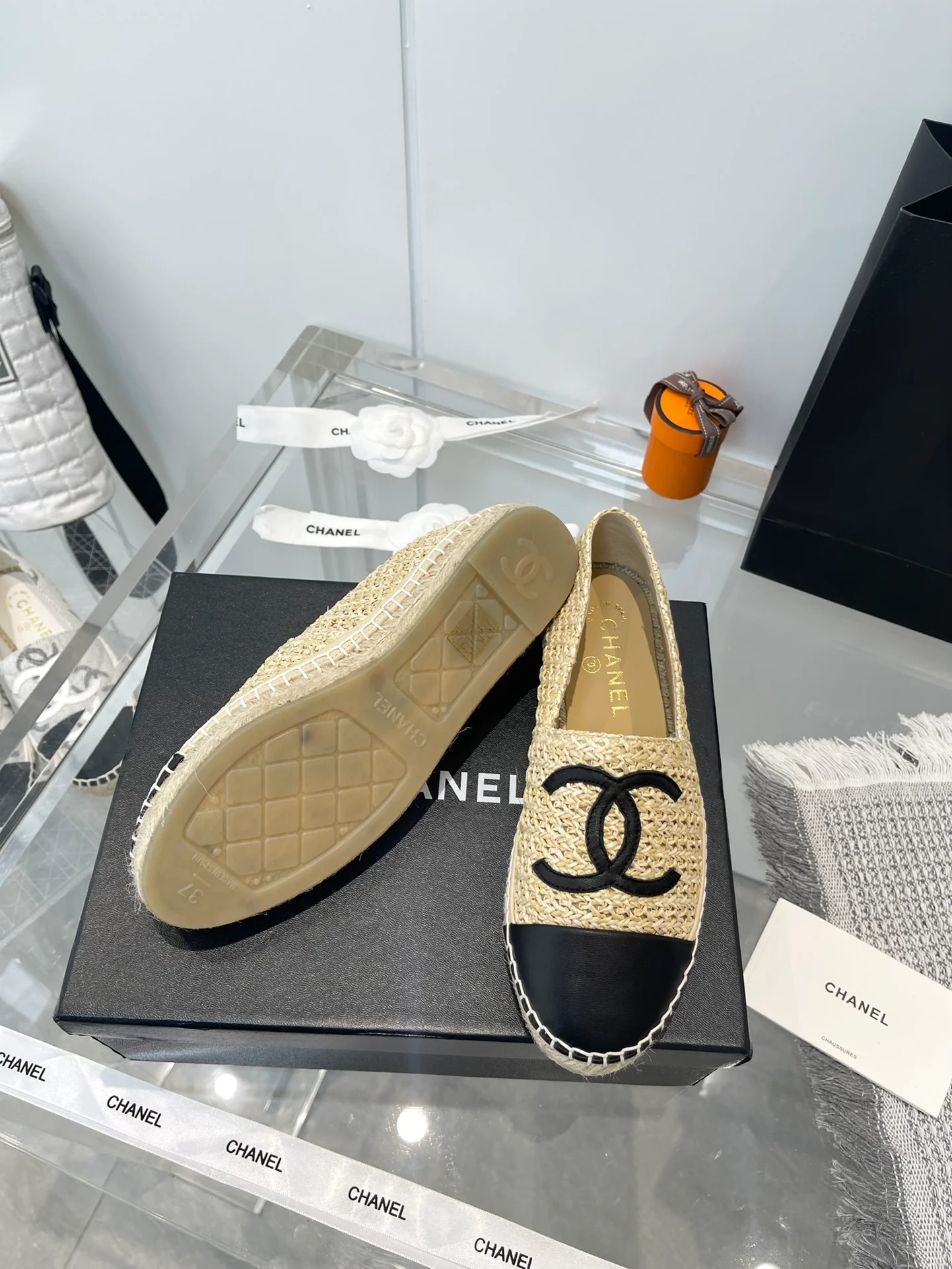 Рыбацкие туфли Chanel - 1