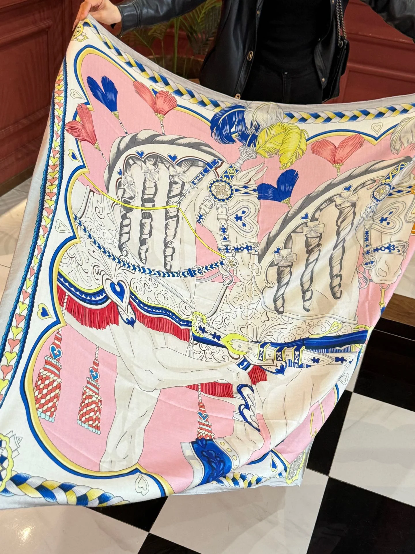 Седло Hermes Sweet Saddle 2024 - 140-140-Pink