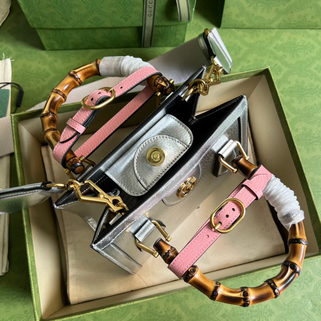 Сумка Gucci Bamboo - Маленькая сумка - 20x16x10 см