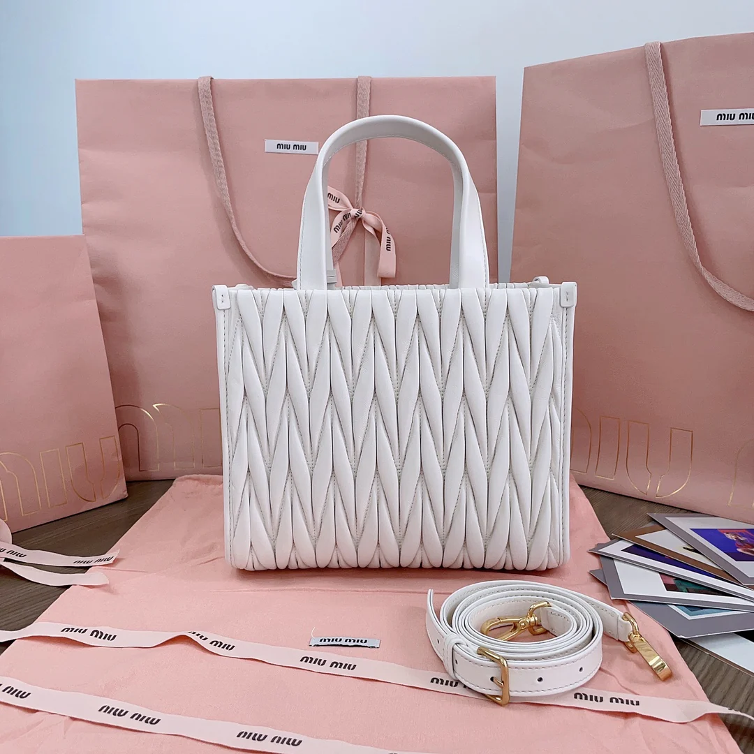 Сумка-тоут Miu Miu 5bg263 - Кожа ягненка