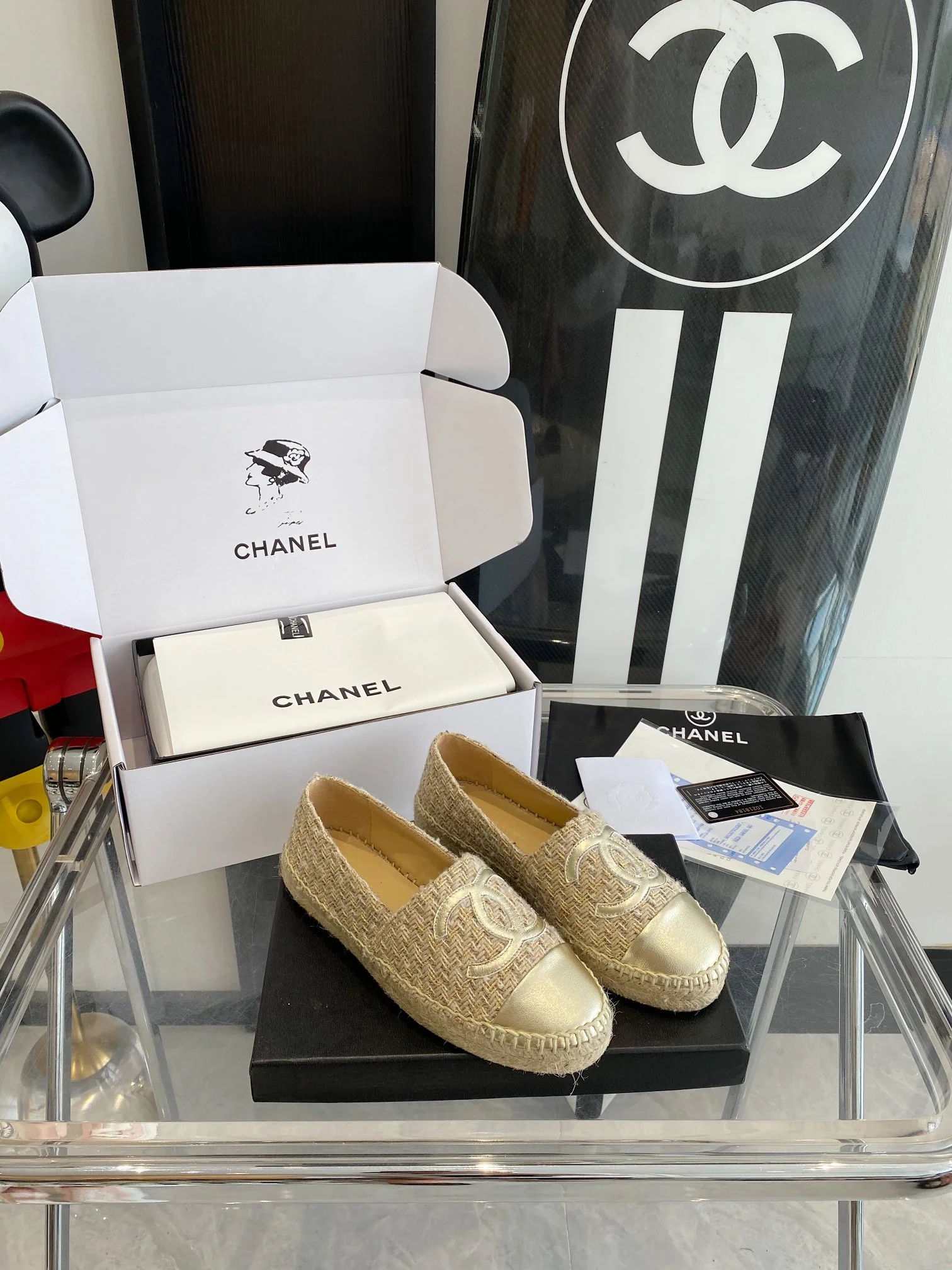 Chanel - Эспадрильи - Рыбацкие туфли - Балетки