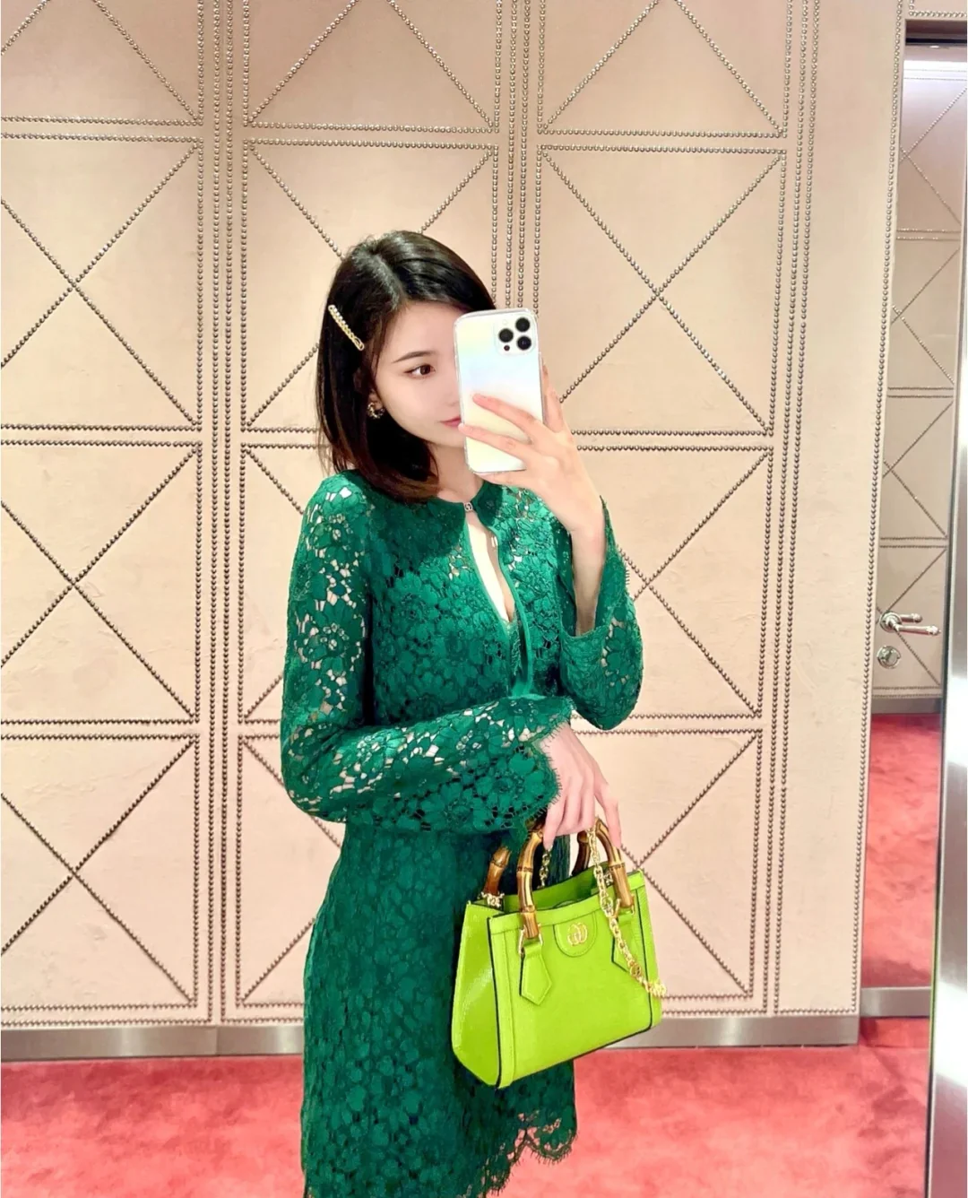 Сумка Gucci Bamboo - Маленькая сумка - 20x16x10 см - 2 шт.