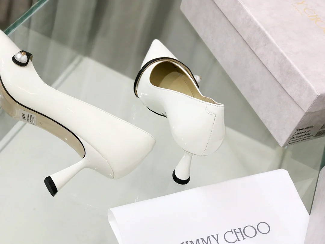 Туфли на высоком каблуке Jimmy Pearl с пряжкой и острым носком - 2 шт.