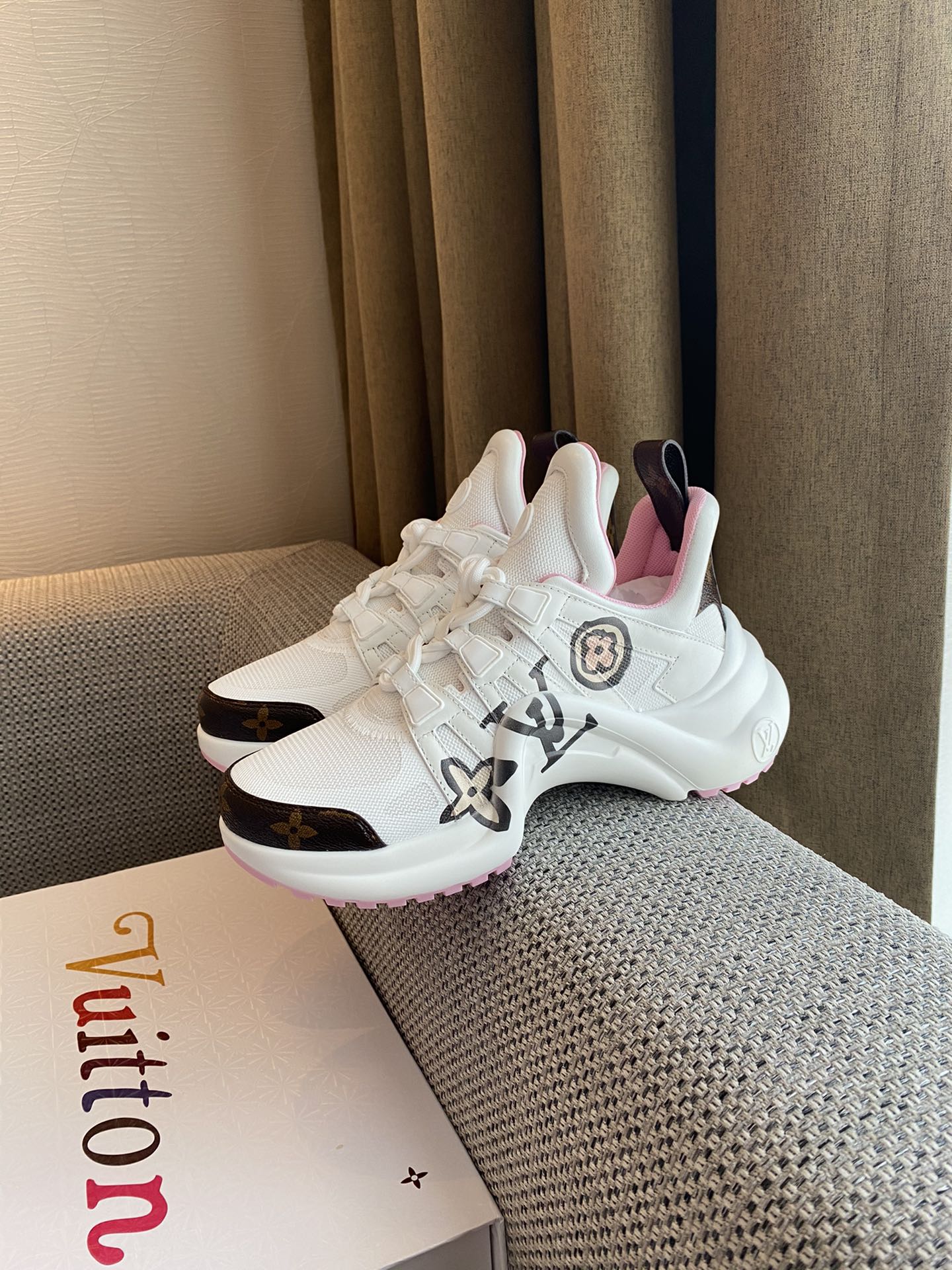 Обувь LV - кроссовки LV Trainer - 11