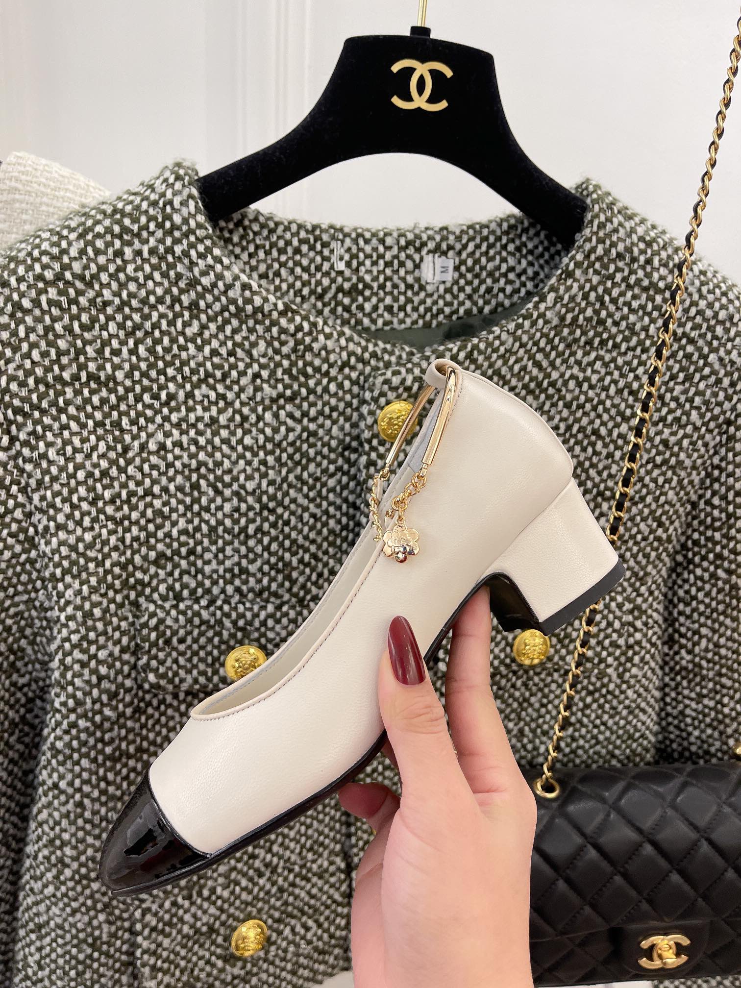 Chanel - Изысканная цепочка - Туфли Мэри Джейн - 1