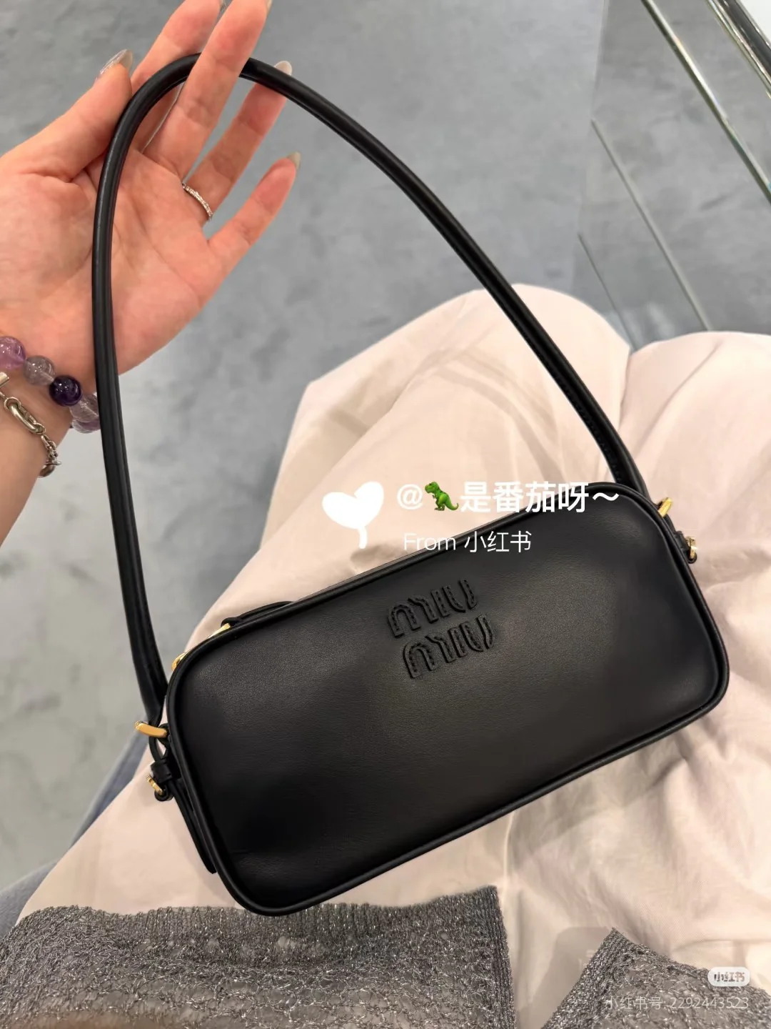 Сумка для маджонга Miu Miu-ne024-Black