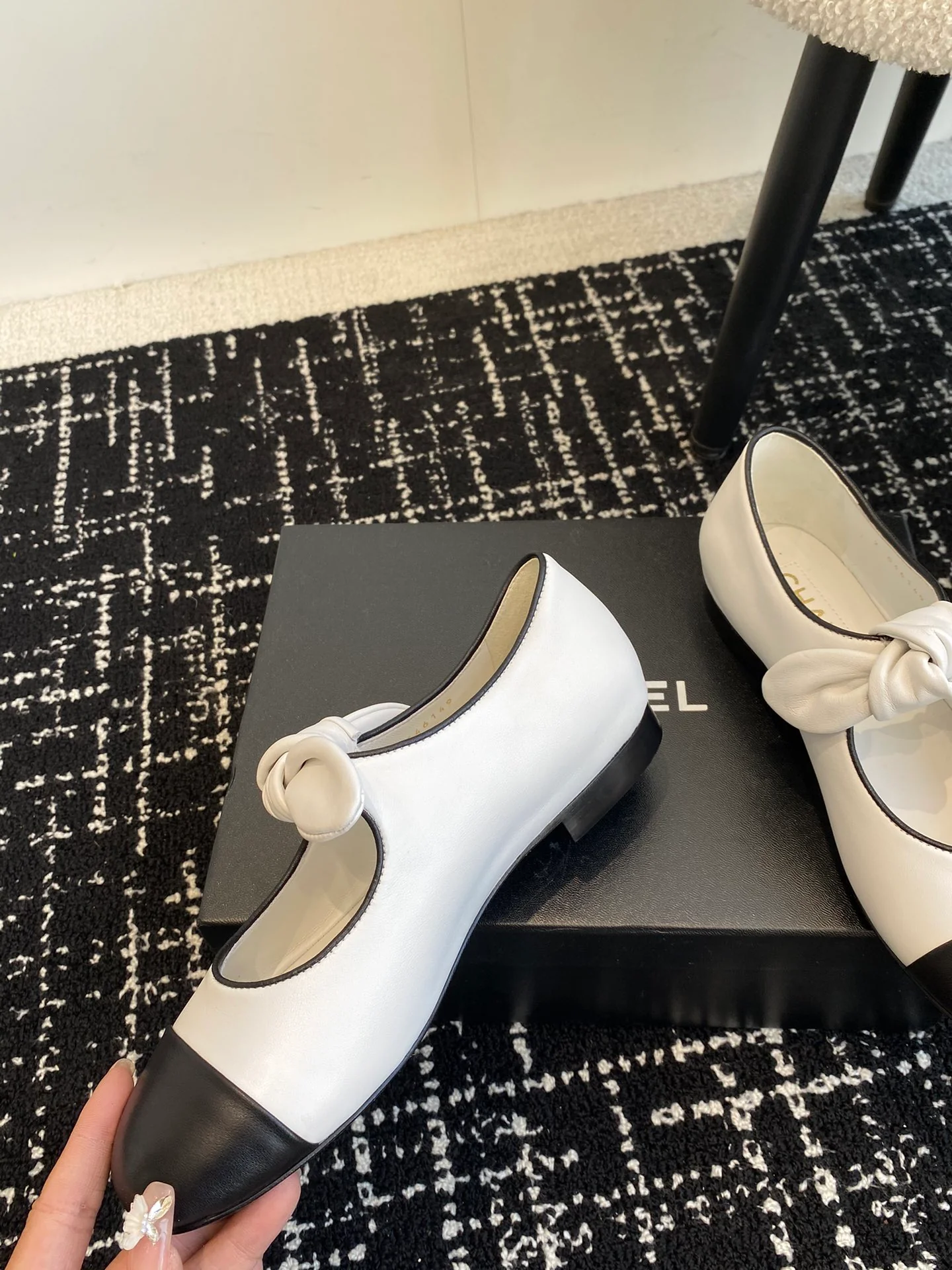 Балетки Chanel 2024 - Белые - 1